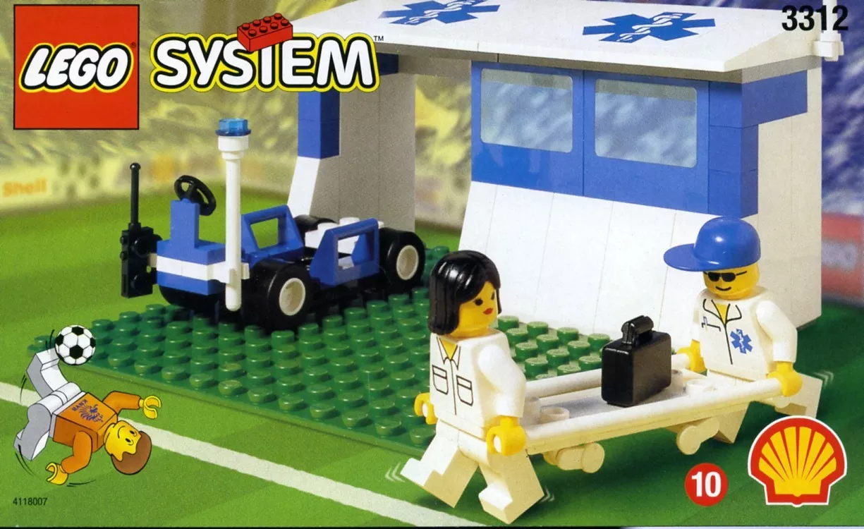 Set LEGO Town 3312 Paramedic Unit