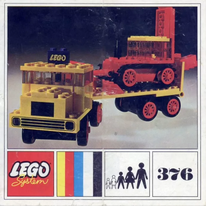 Set LEGO Town 376 House with Garden