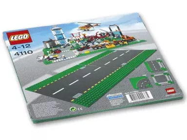 Set LEGO Town 4110 Road Plates, Straight