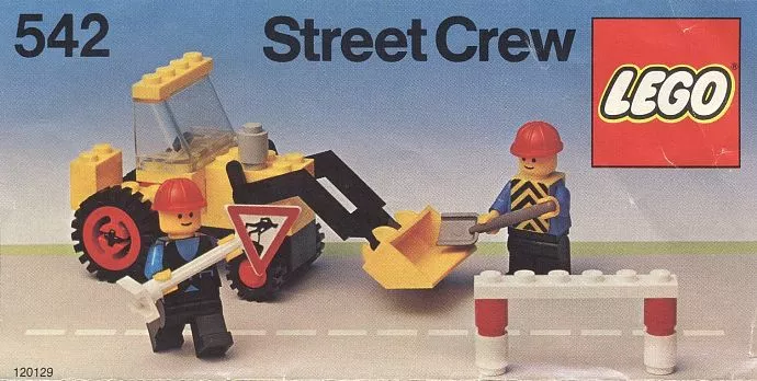 Set LEGO Town 542 Street Crew