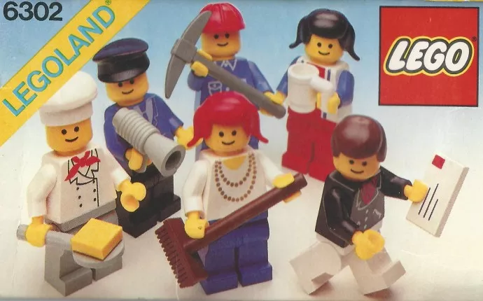 Set LEGO Town 6302 Mini-Figure Set