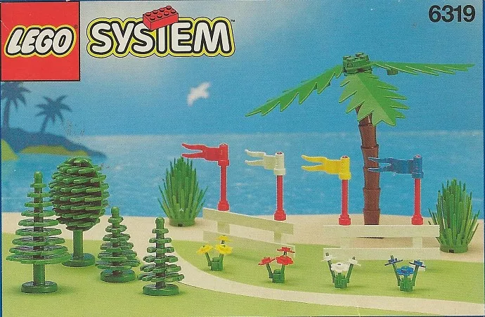 Set LEGO Town 6319 Trees and Fences