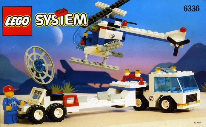 Set LEGO Town 6336 Launch Response Unit