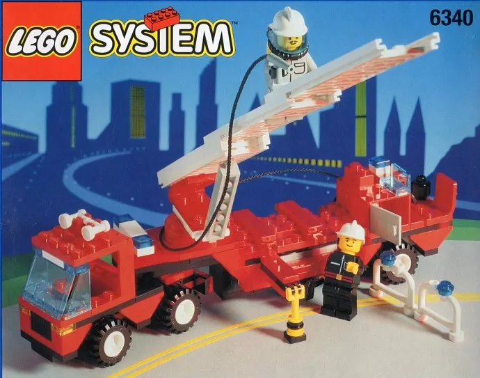 Set LEGO Town 6340 Hook & Ladder