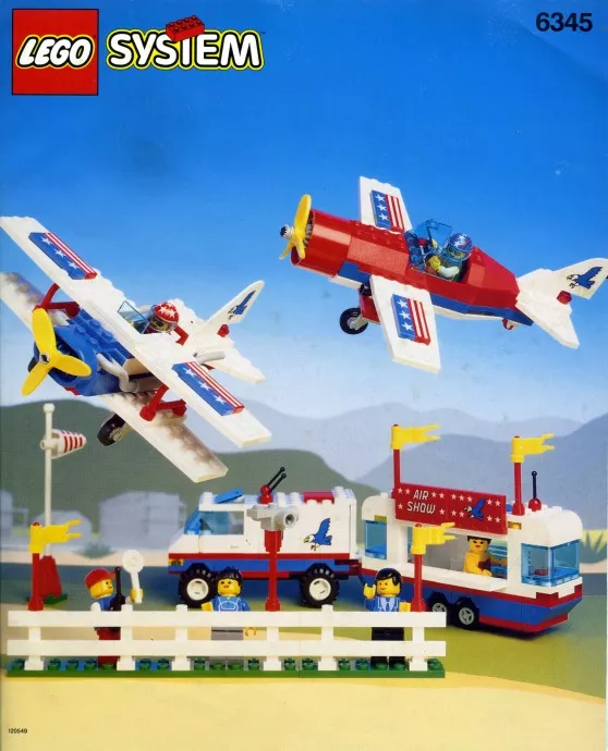 Set LEGO Town 6345 Aerial Acrobats