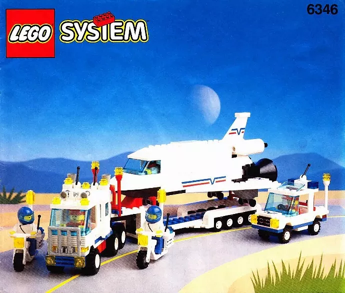 Set LEGO Town 6346 Shuttle Launching Crew