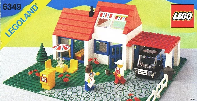 Set LEGO Town 6349 Holiday Villa
