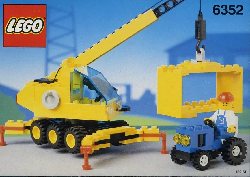 Set LEGO Town 6352 Cargomaster Crane