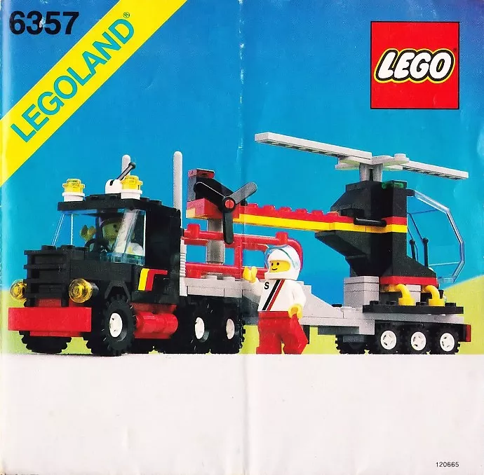 Set LEGO Town 6357 Stunt 'Copter N' Truck