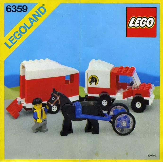 Set LEGO Town 6359 Horse Trailer