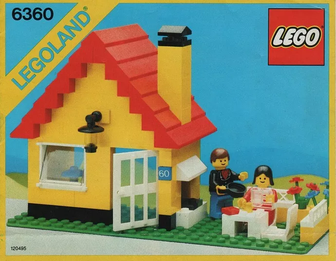 Set LEGO Town 6360 Weekend Cottage