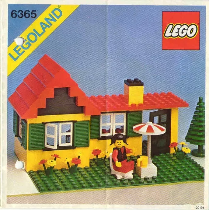 Set LEGO Town 6365 Summer Cottage