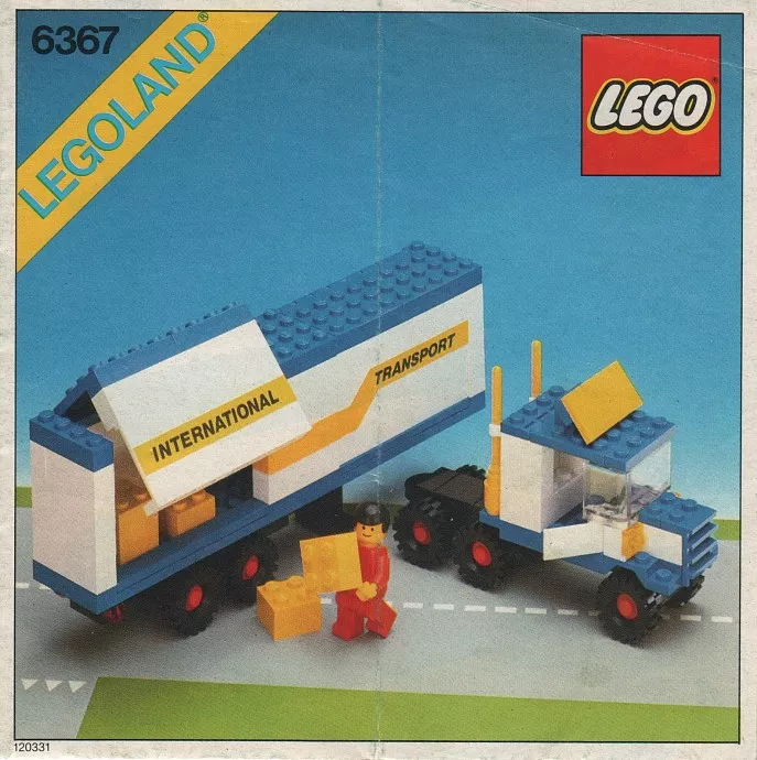Set LEGO Town 6367 Semi Truck