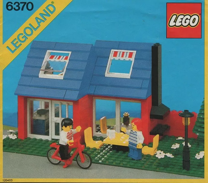 Set LEGO Town 6370 Weekend Home