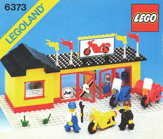 Set LEGO Town 6373 Motorcycle Shop
