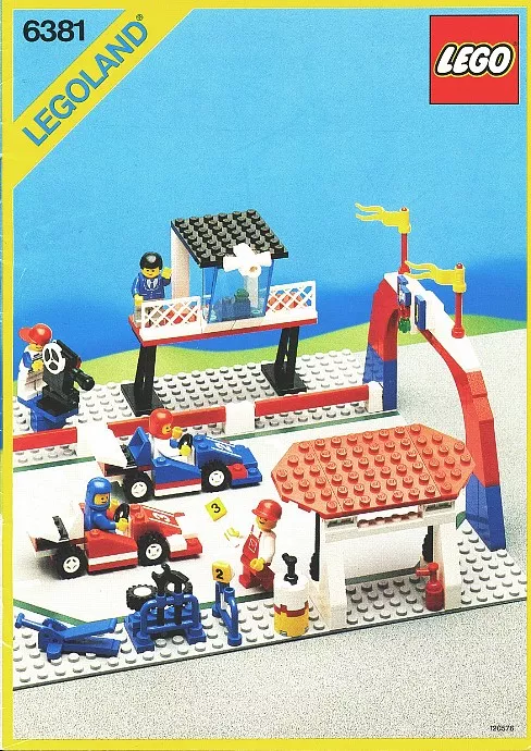 Set LEGO Town 6381 Motor Speedway