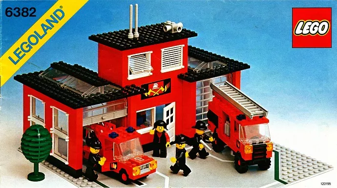 Set LEGO Town 6382 Fire Station