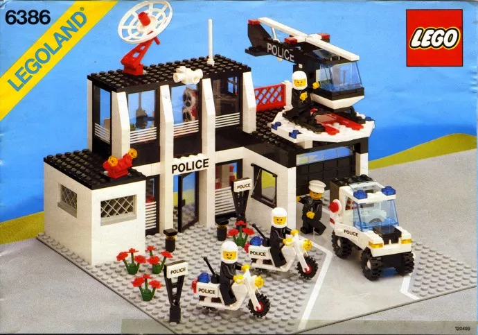 Set LEGO Town 6386 Police Command Base