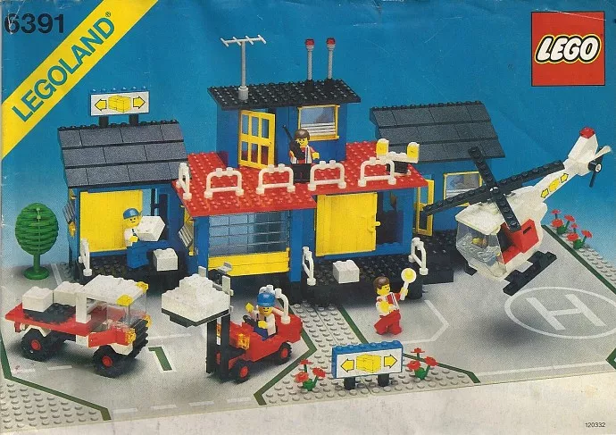 Set LEGO Town 6391 Cargo Centre