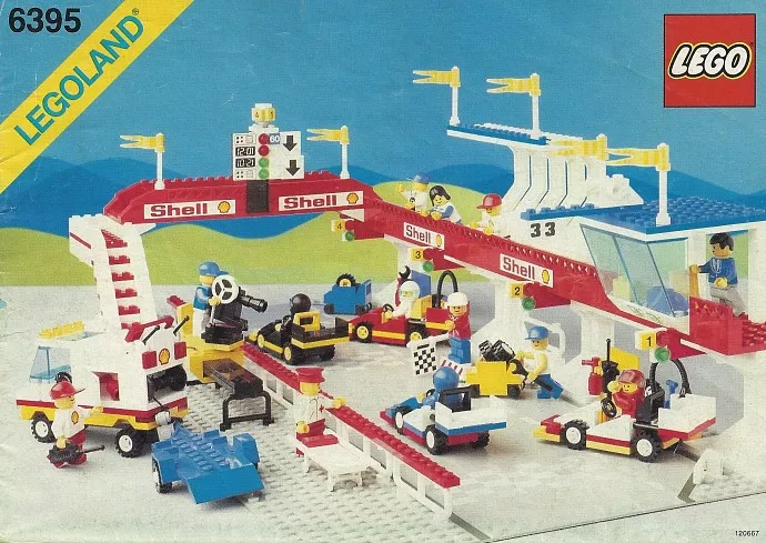 Set LEGO Town 6395 Victory Lap Raceway