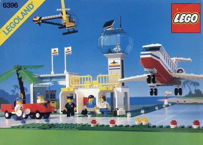 Set LEGO Town 6396 International Jetport