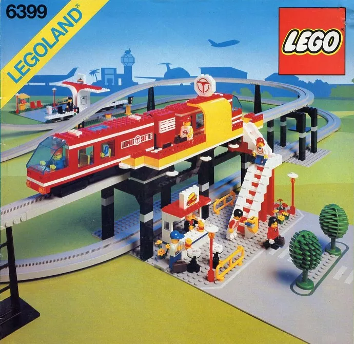 Set LEGO Town 6399 Airport Shuttle