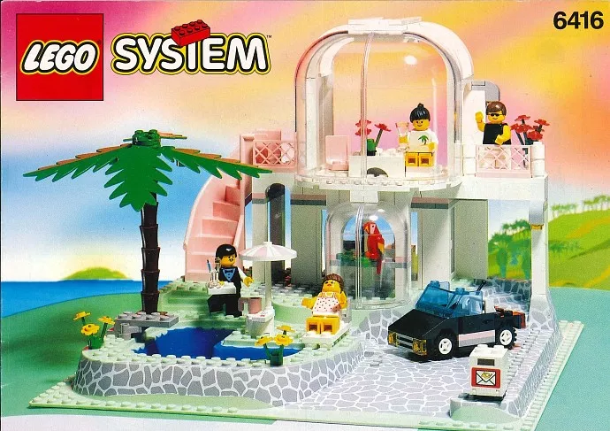 Set LEGO Town 6416 Poolside Paradise