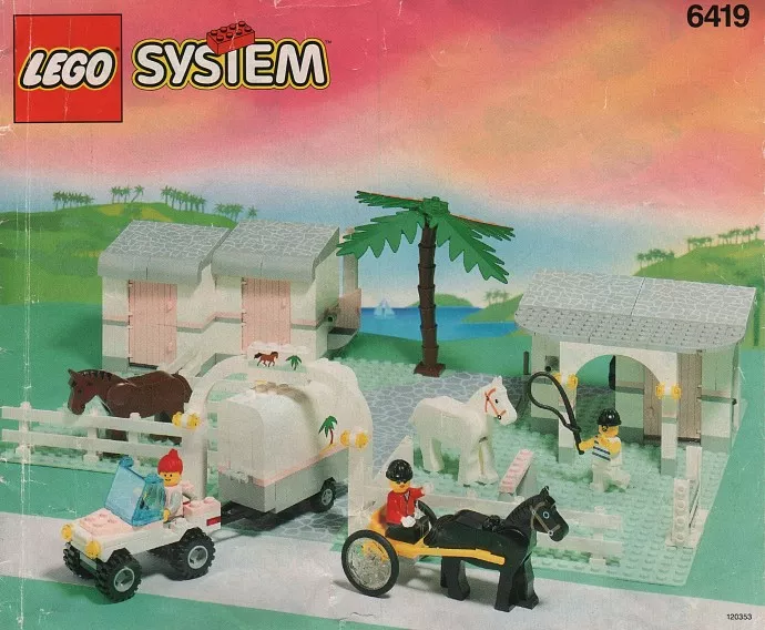 Set LEGO Town 6419 Rolling Acres Ranch