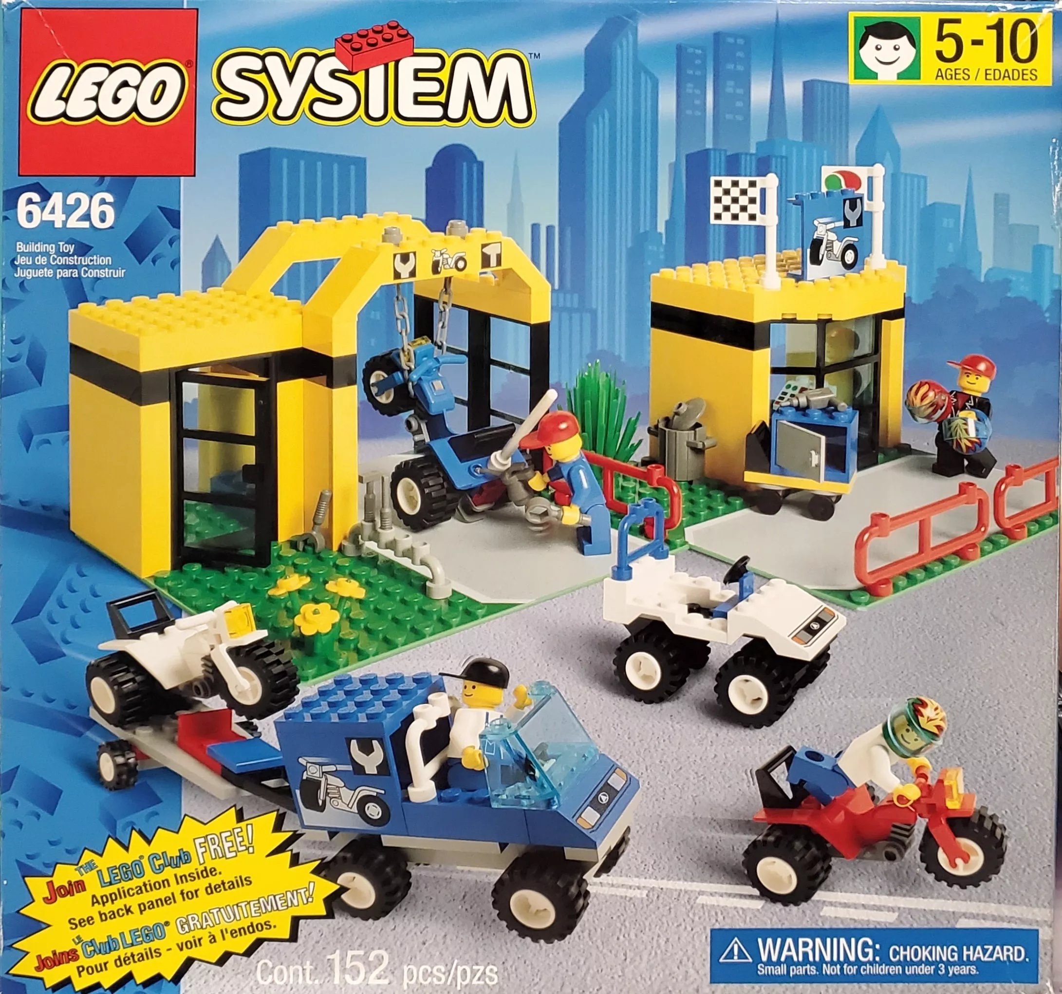 Set LEGO Town 6426 Super Cycle Centre