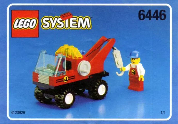 Set LEGO Town 6446 Crane Truck