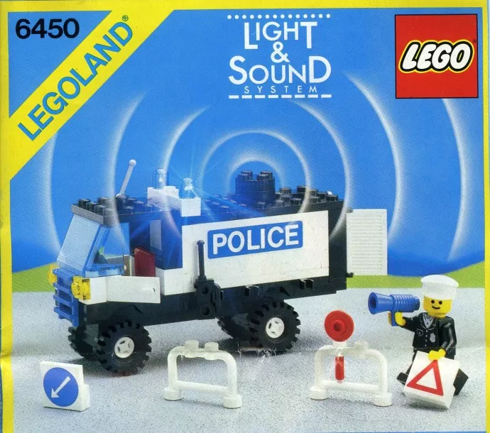Set LEGO Town 6450 Mobile Police Truck