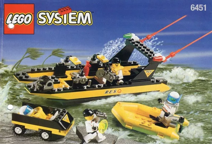 Set LEGO Town 6451 River Response