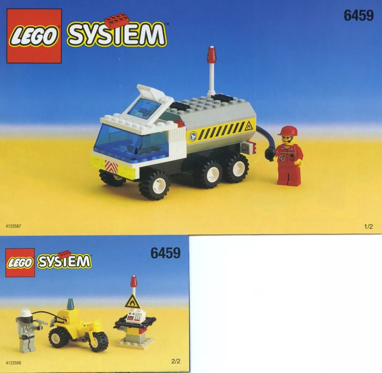 Set LEGO Town 6459 Fuel Truck