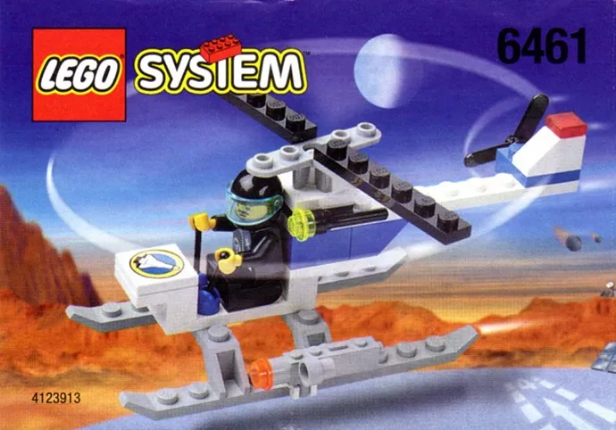 Set LEGO Town 6461 Surveillance Chopper