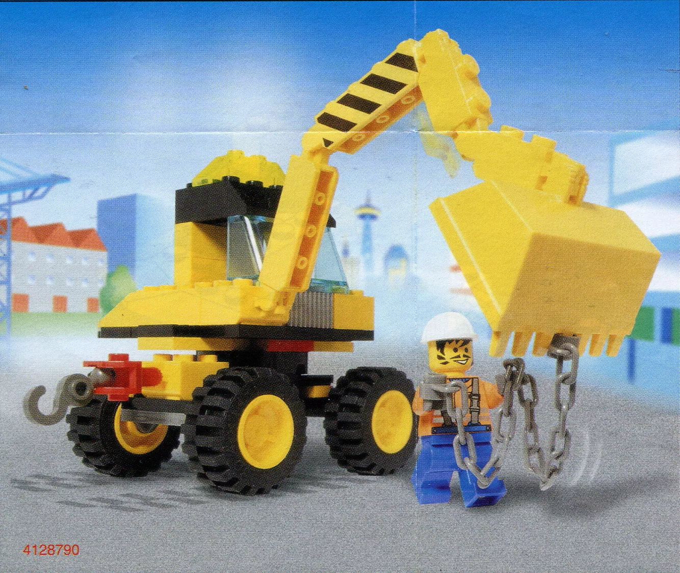 Set LEGO Town 6474 4-Wheeled Front Shovel