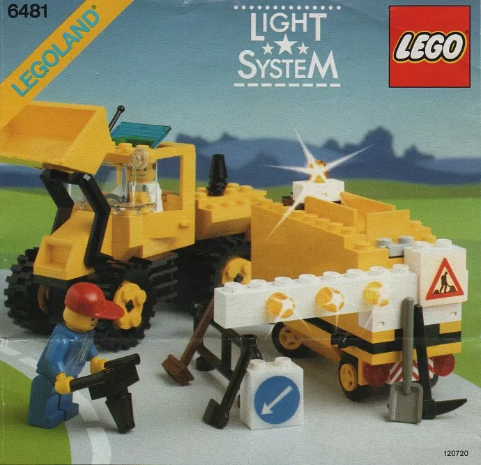 Set LEGO Town 6481 Construction Crew