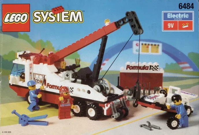Set LEGO Town 6484 F1 Hauler