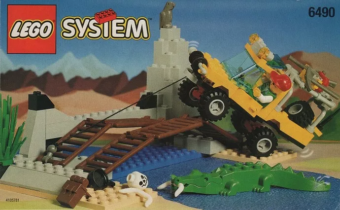 Set LEGO Town 6490 Amazon Crossing