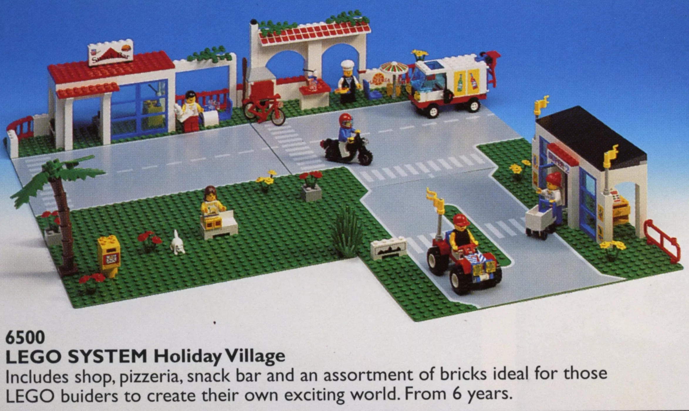 Set LEGO Town 6500 Holiday Village