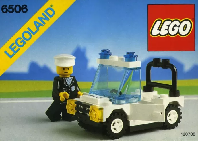 Set LEGO Town 6506 Precinct Cruiser