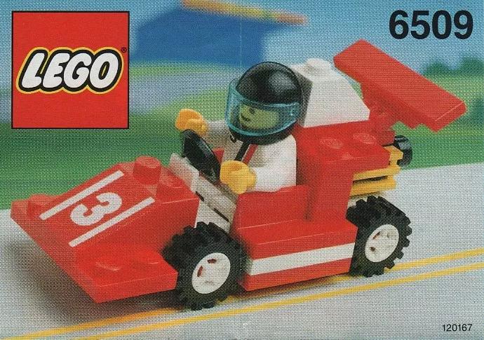 Set LEGO Town 6509 Red Devil Racer
