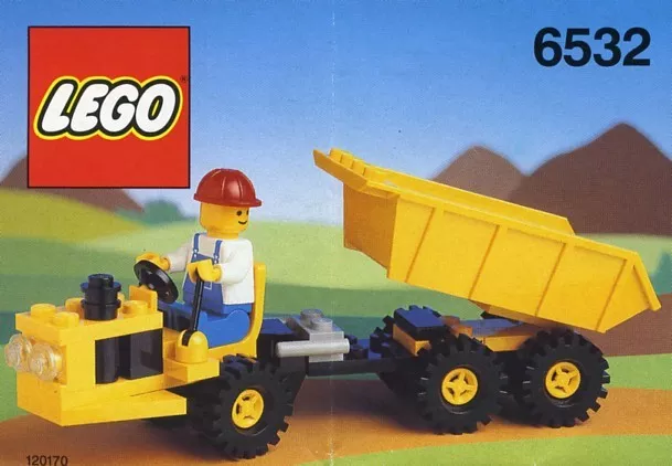 Set LEGO Town 6532 Diesel Dumper