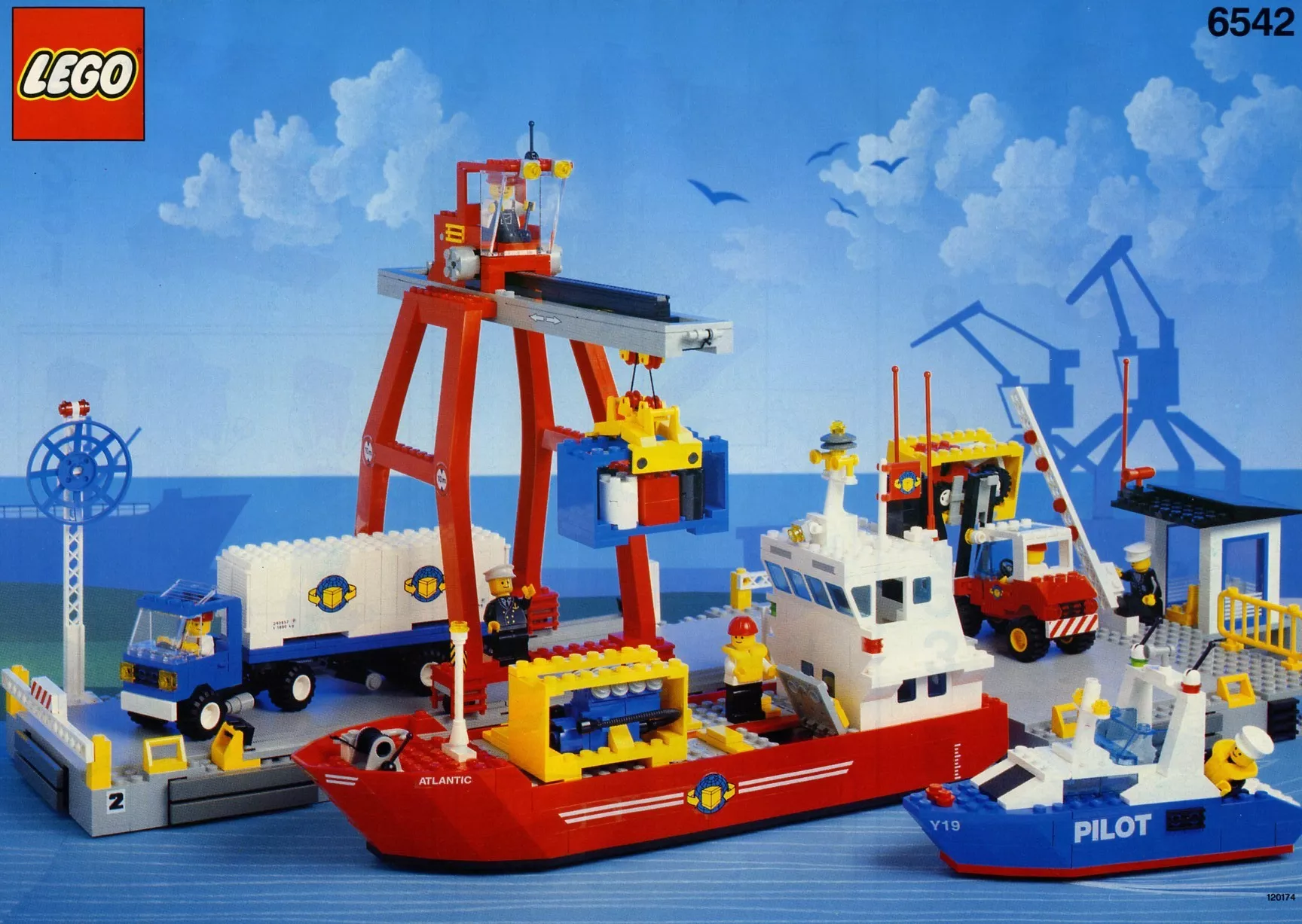 Set LEGO Town 6542 Launch & Load Seaport