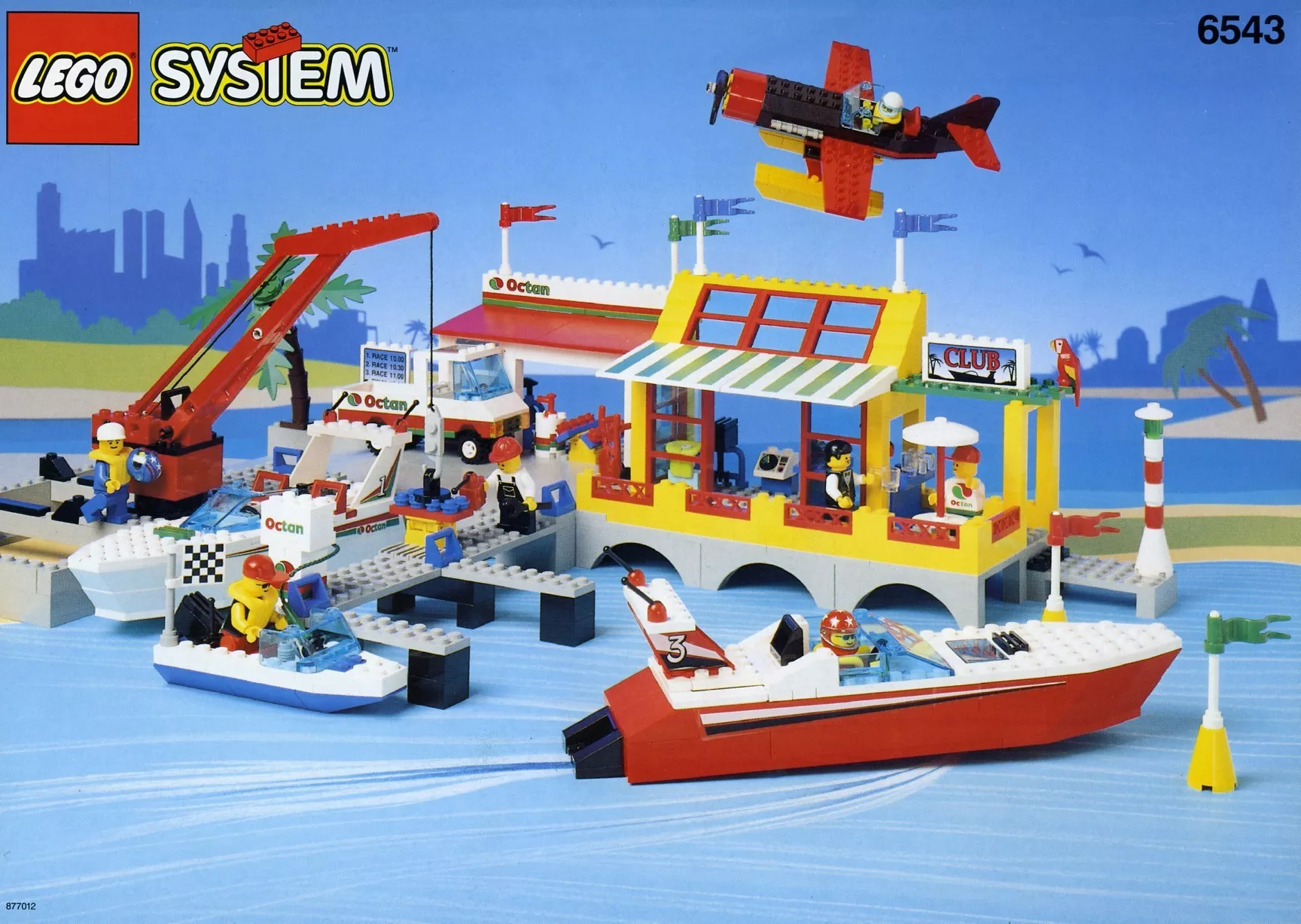 Set LEGO Town 6543 Sail N' Fly Marina