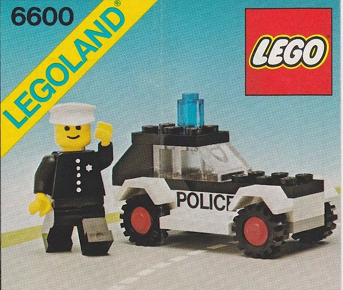 Set LEGO Town 6600 Police Patrol