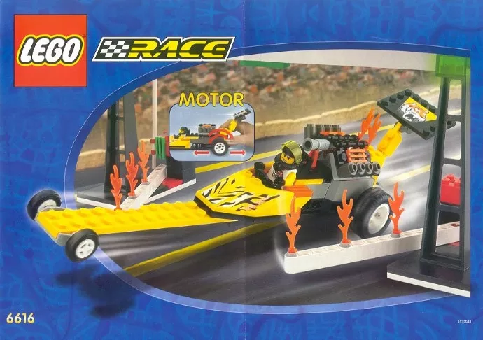 Set LEGO Town 6616 Rocket Dragster