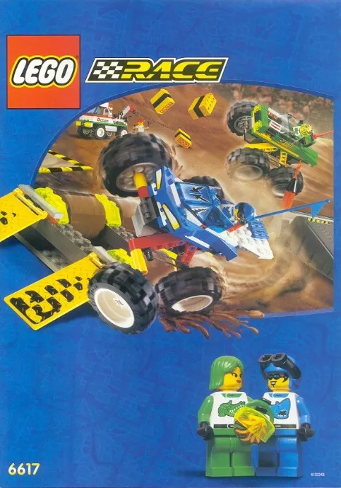 Set LEGO Town 6617 Tough Truck Rally