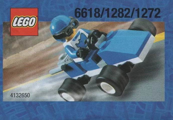 Set LEGO Town 6618 Blue Racer