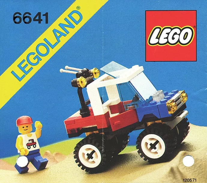 Set LEGO Town 6641 4-Wheelin' Truck