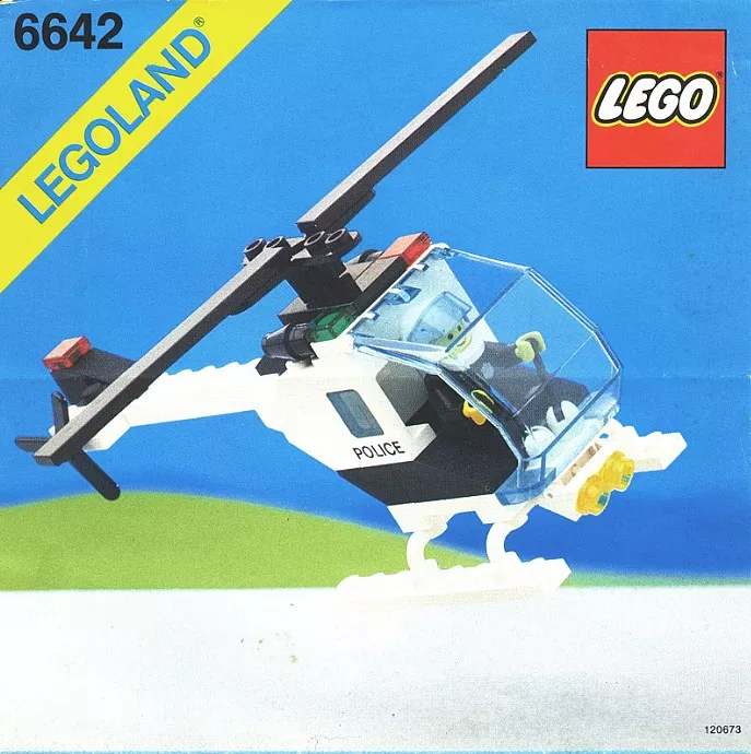 Set LEGO Town 6642 Police Helicopter